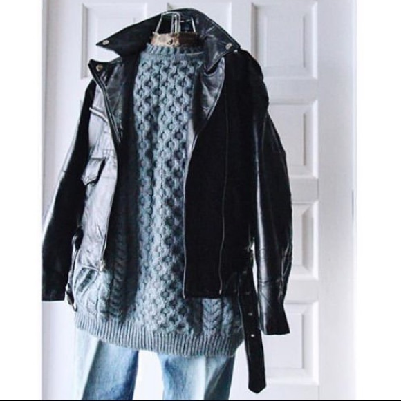 Vintage Leather Schott Style Patchwork Moto Jacket - Picture 1 of 4